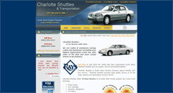 Desktop Screenshot of charlotteshuttles.com